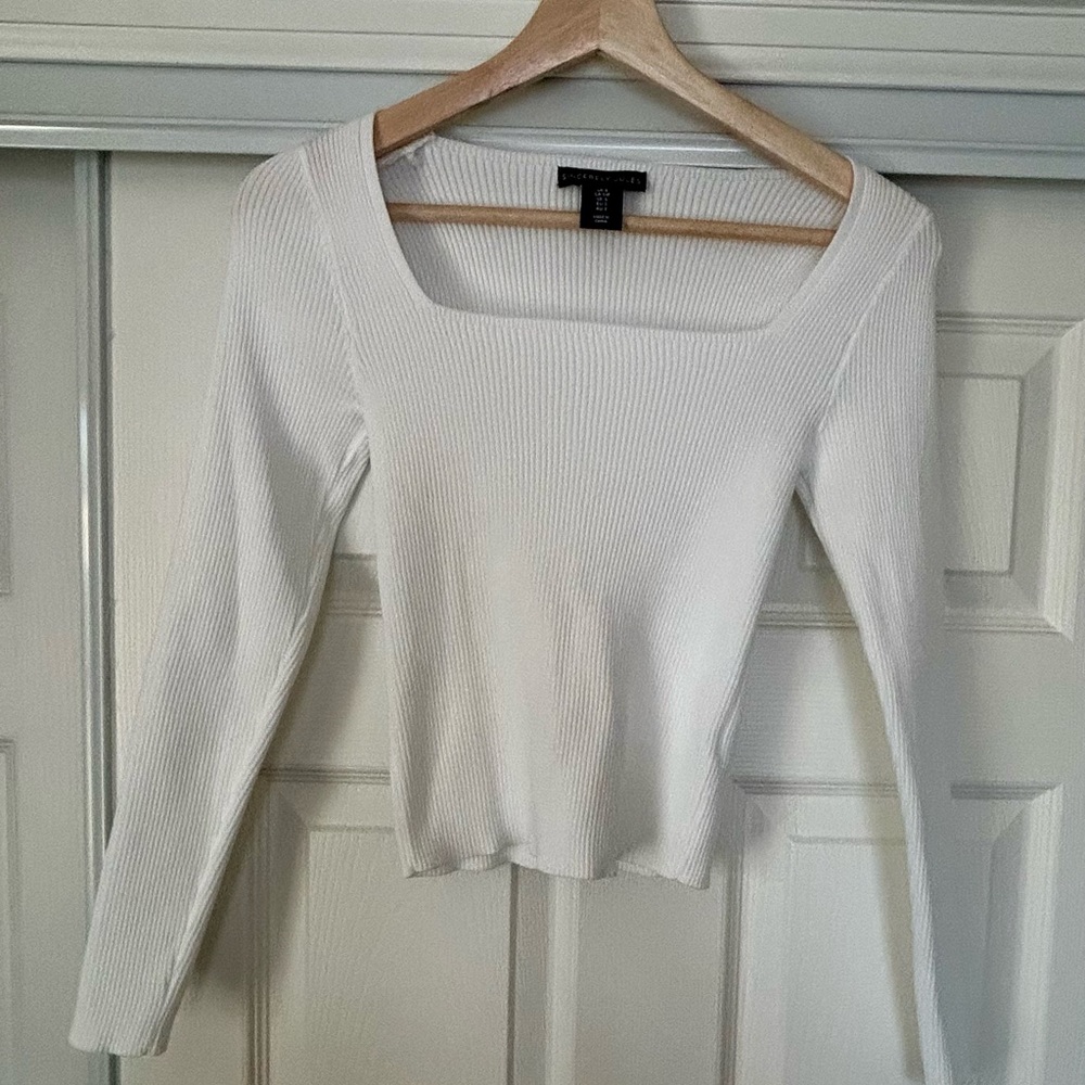 Sincerely Jules Ribbed Long Sleeve Top